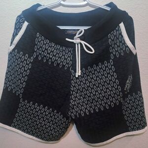 Louis Vuitton Damier Navy/White Marque L.Vuitton Déposée Signature Shorts Large